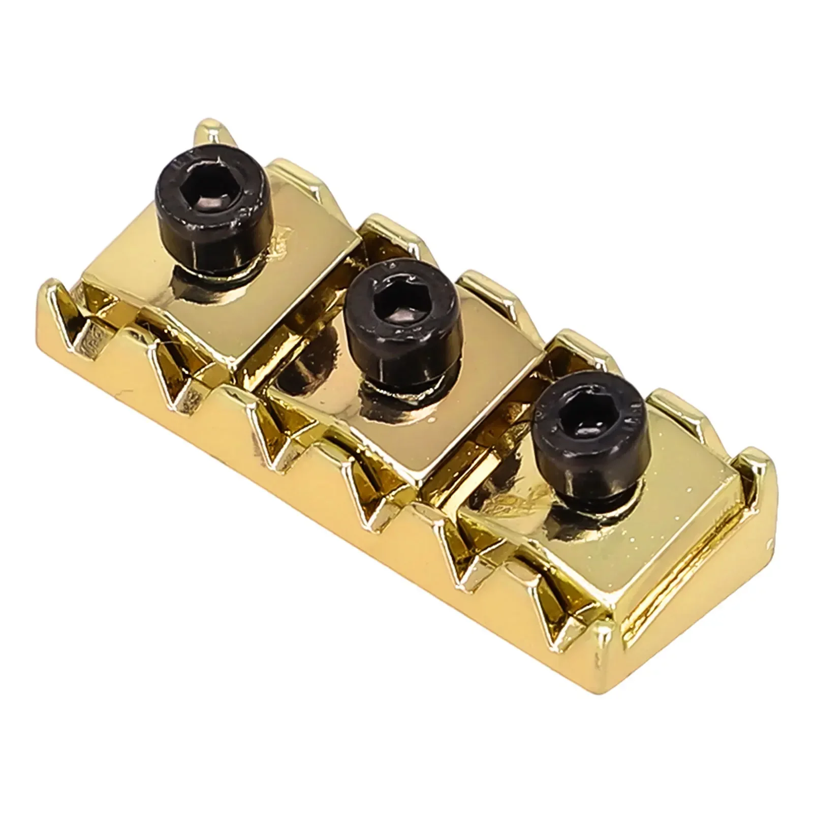 Гайка запорная для струн электрогитары 42 мм моста Floyd Rose Tremolo с крепежными винтами