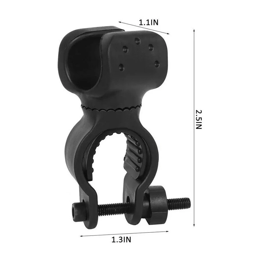 

Deemount Bicycle Light Bracket Bike Lamp Holder Easy 360 Rotation Bicycle Headlight Flash Light Torch Holder Outdoor Cycling