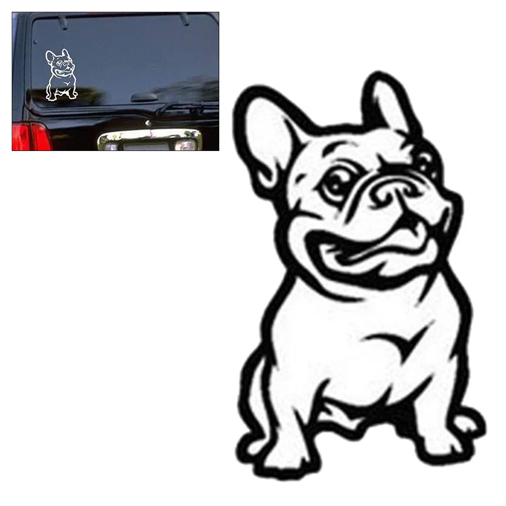 

1pc Car Stickers 3d Professional Adhesive Strong Eco-friendly Car Decal Bulldog Stickers