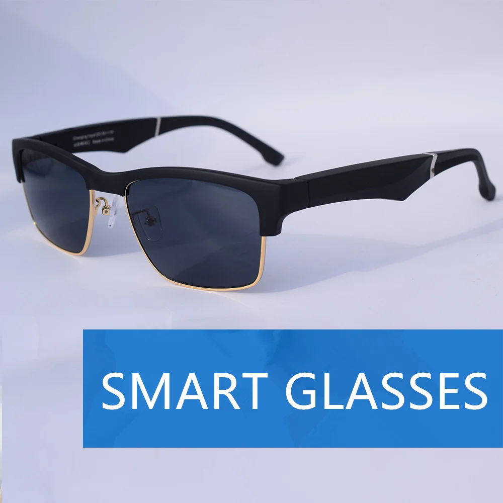 

K2 High End Bluetooth 5.0 Smart Sunglasses Wireless Hands-Free CallingTWS Google Voice Control Polarized Video Music sunglasses
