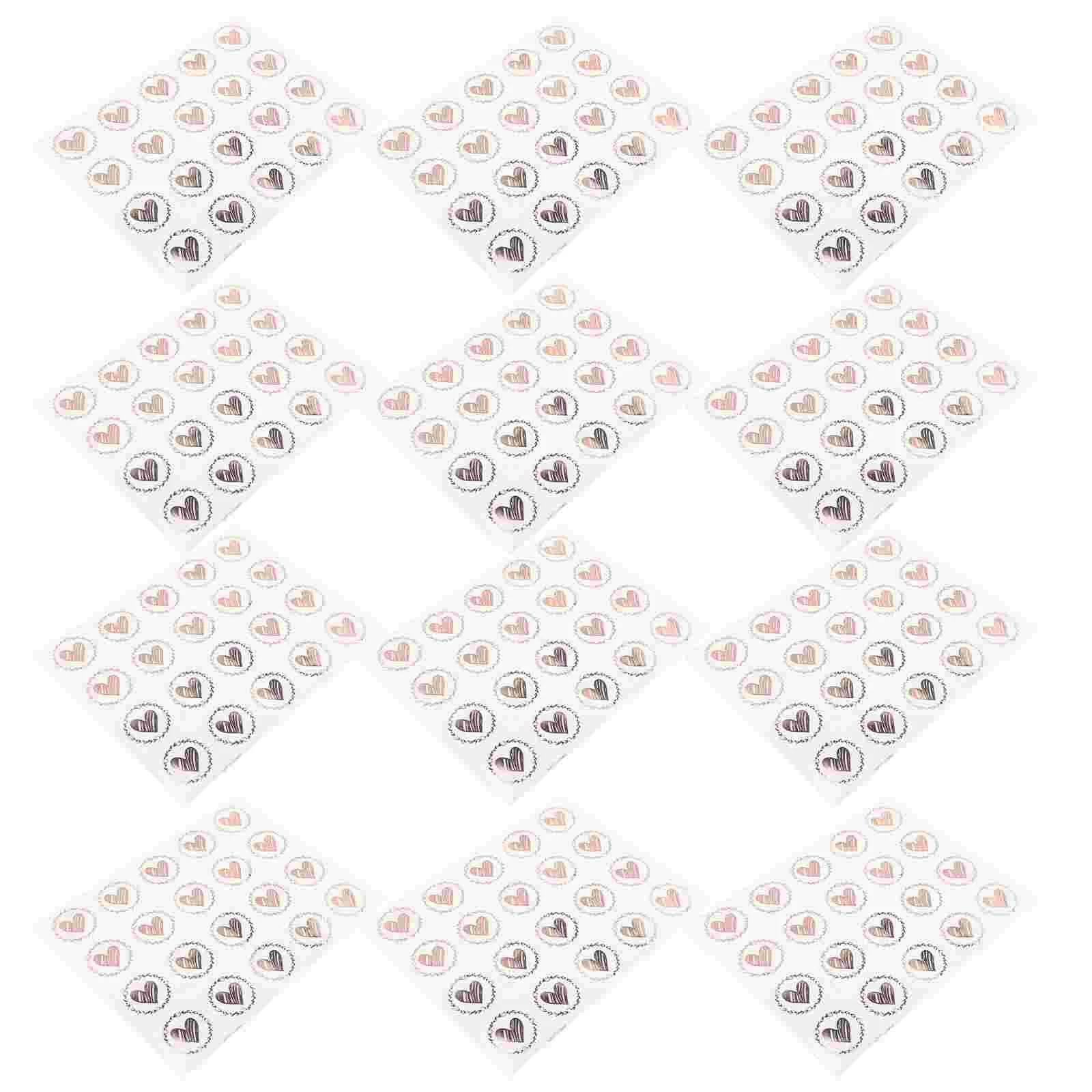 

Stickers Heart Envelope Decorative Partyadhesive Wedding Self Reward Scrapbooking Label Envolope Gift Invitations Decorations