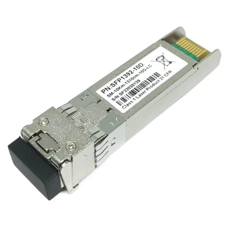 Ceny 10G SFP + Duplex LC Moduł światłowodowy Pojedynczy 5km 1310nm Z HP/INTEL/Cisco/Mikrotik/Huawei/Extreme Przełącznik W Pełni Kompatybilny