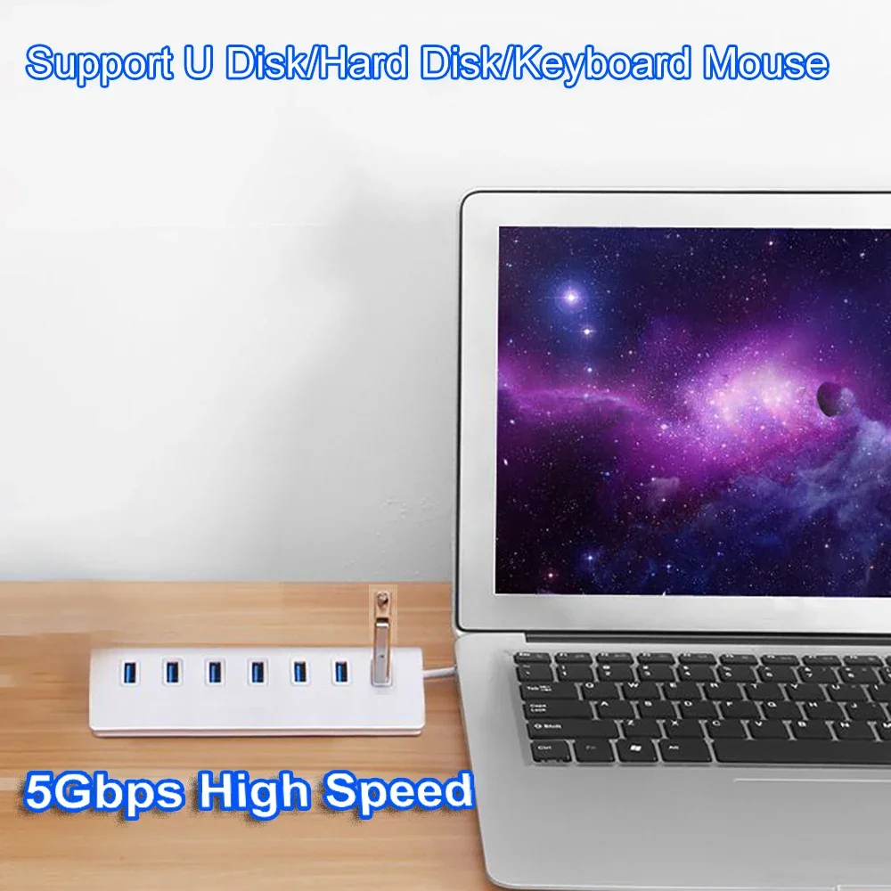 7-в-1 USB 3.0 концентратор kebidumei