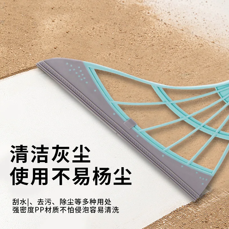 Резиновая щетка с ручным нажимом Швабра Волшебная скребок для мытья пола