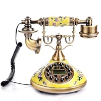 modern vintage corded telephone
