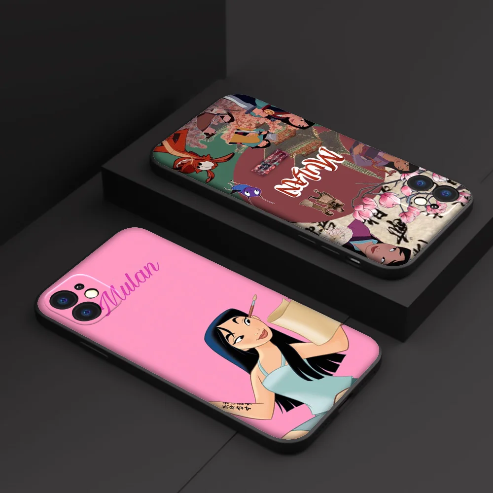 SO129 Чехол для телефона Mulan Disney Samsung Galaxy A15 S10E S9 S8 S7 Note 20 10 9 8 Plus Lite