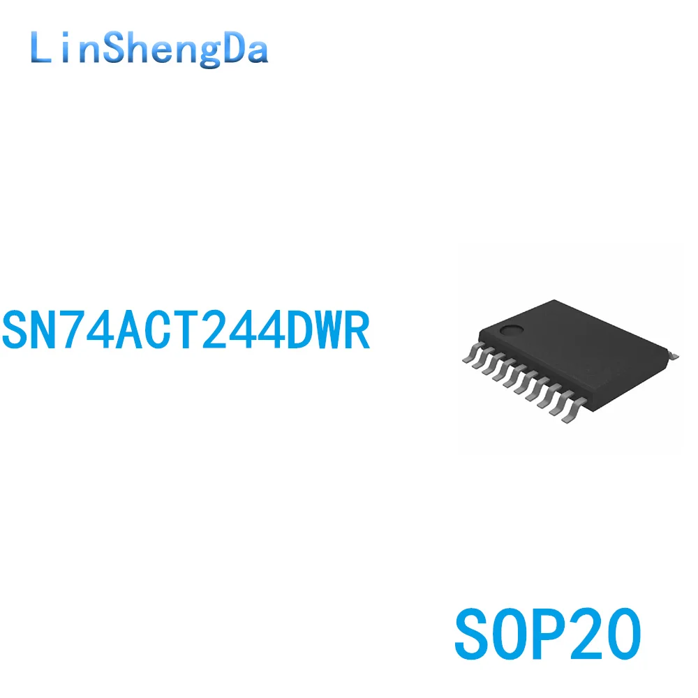 

10 шт. широкоугольный корпус SN74ACT244DWR 74ACT244 ACT244 74ACT244SCX SOP20 7,2 мм