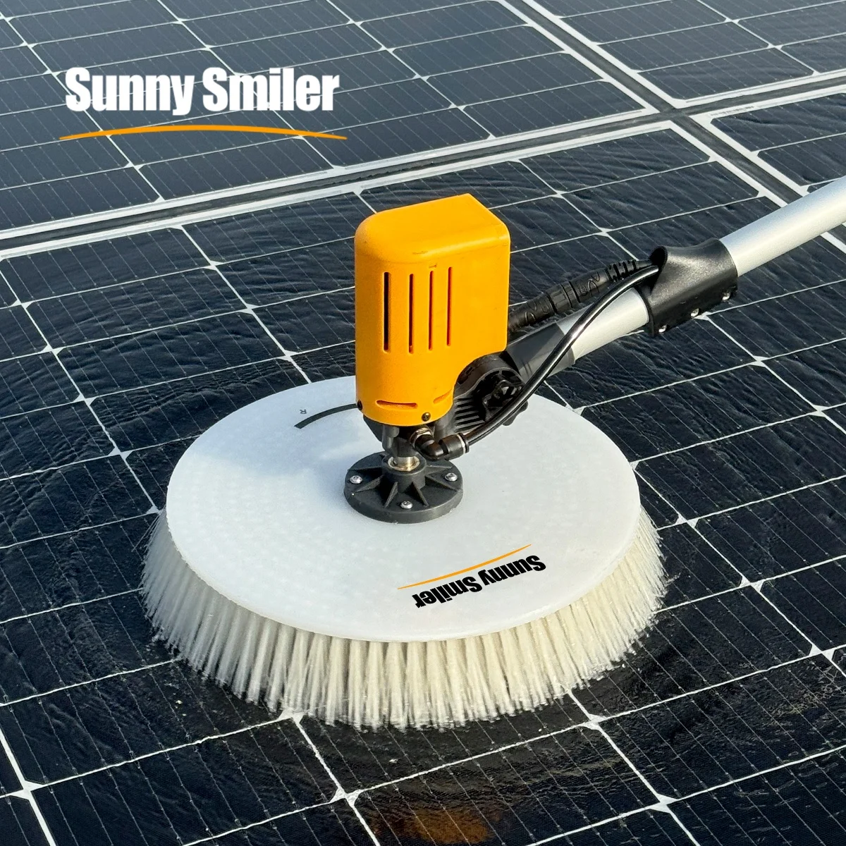 Sunnysmiler Очистка солнечных панелей Вращающаяся щетка модулей