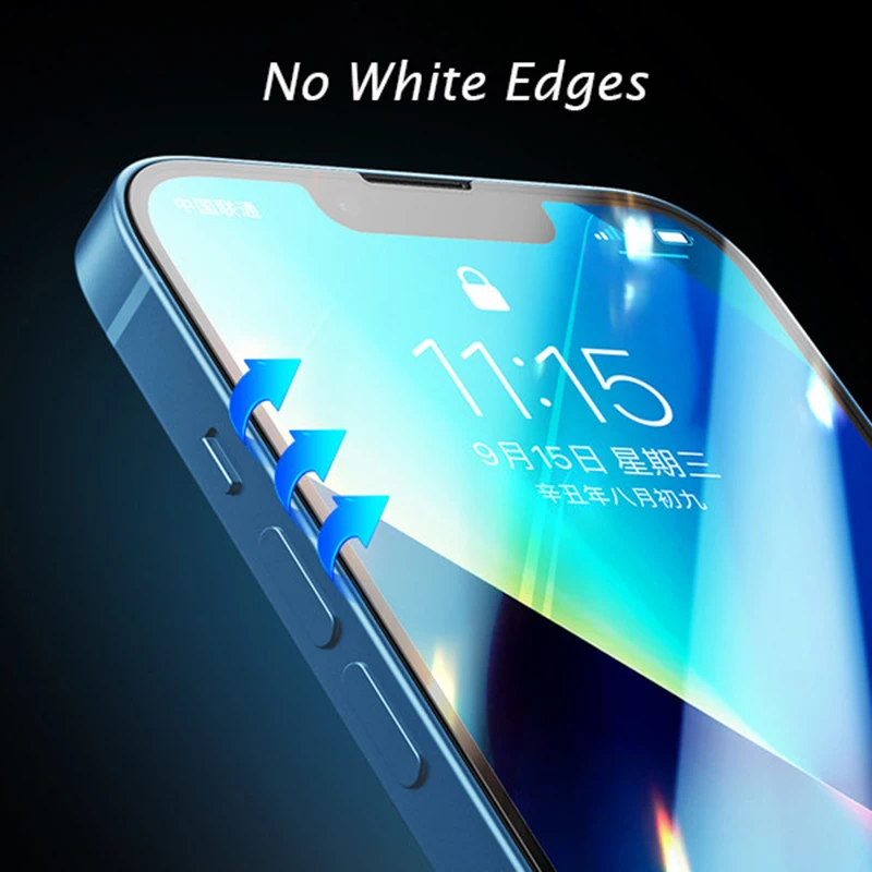 Matte Frosted Glass For iPhone 14 13 Pro Max Plus Screen Protector 13ProMax 14promax Tempered Glass Screen Protectors Film Glass