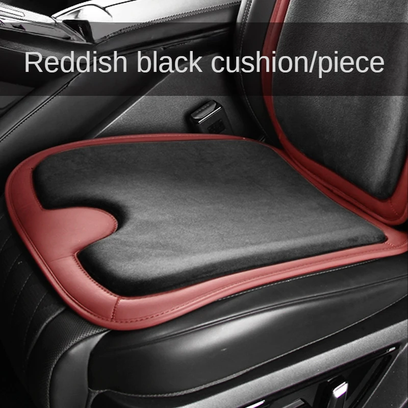 

Car Seat Cushion Single Piece Car Cushion All-season Universal Anti-skid Memory Cotton Pad Winter Plush Seat Mat Car Accessories