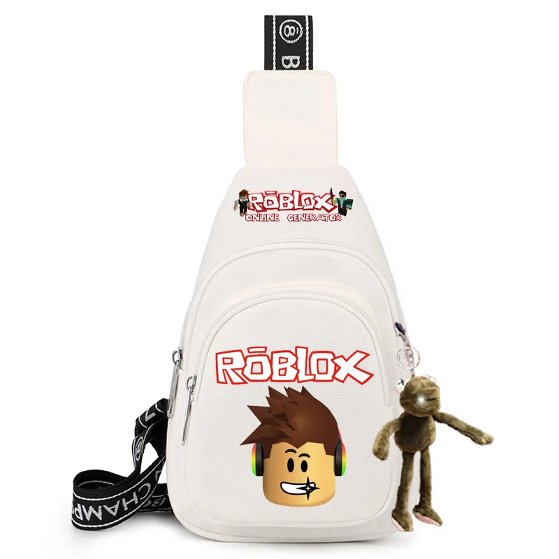 Детская Хлопковая Сумка Через Плечо Roblox Модная Маленькая Нагрудная Для
