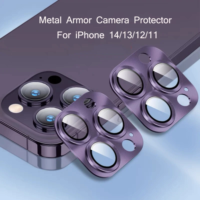 

Metal Camera Lens Protector For iPhone 14 11 12 13 Pro Max 14 Plus 14Pro Max Lens Glass For iPhone 14 Pro Max Protective Glass
