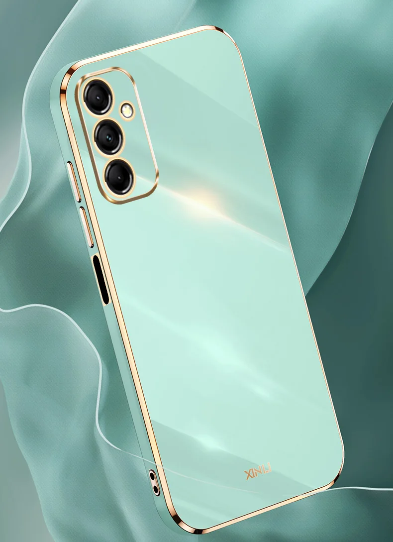 Противоударный силиконовый чехол-бампер для Samsung Galaxy M35