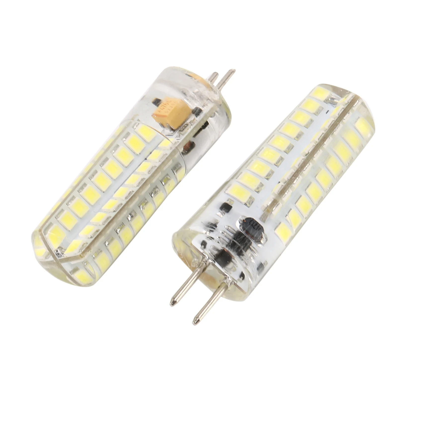 

2x 6.5W GY6.35 LED Bulbs 72 2835 SMD LED 320lm 50W Halogen Lamps Equivalent Dimmable Pure White 6000K 360 Degree Beam Angle S
