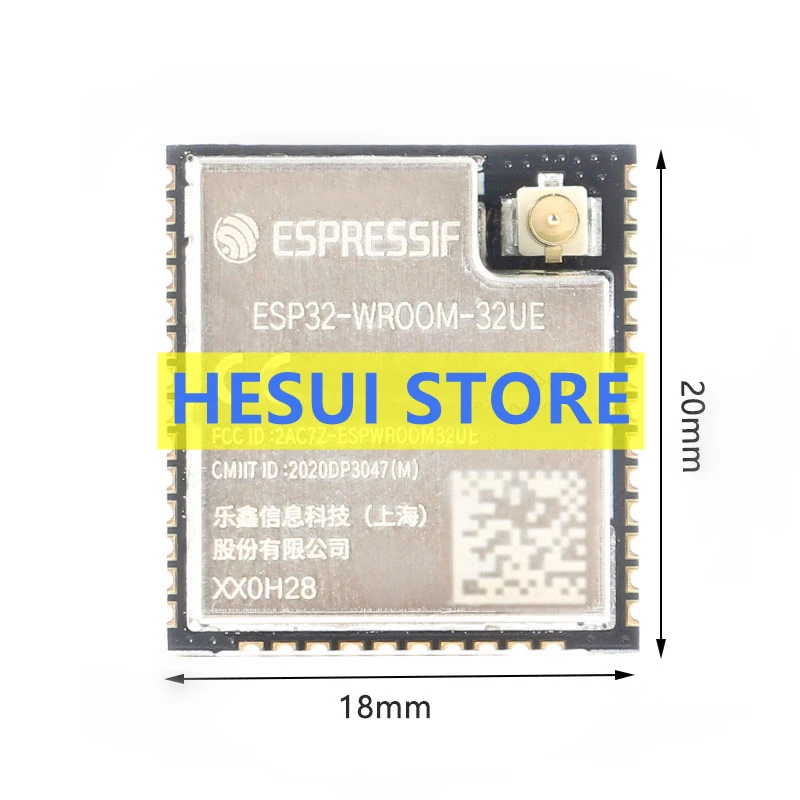ESP32-WROOM-32UE двухъядерный беспроводной модуль Wi-Fi и Bluetooth MCU Интернета вещей