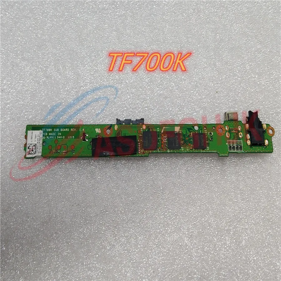 

Original For Asus Transformer Pad TF700T TF700K SUB REV1.4 Card Reader Audio Jack Touch Control Board Test OK