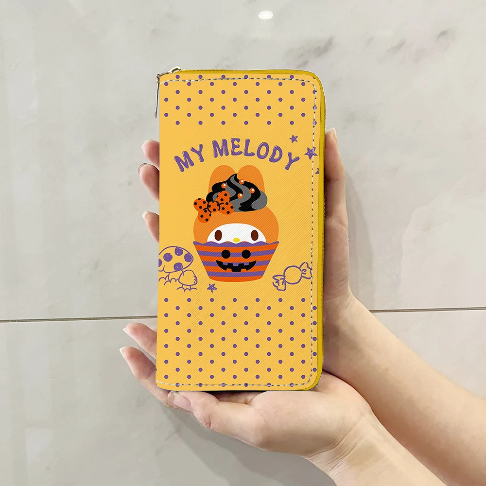 Kuromi melody pom purin Хэллоуин W5581 модный держатель для карт в стиле аниме Мультяшные