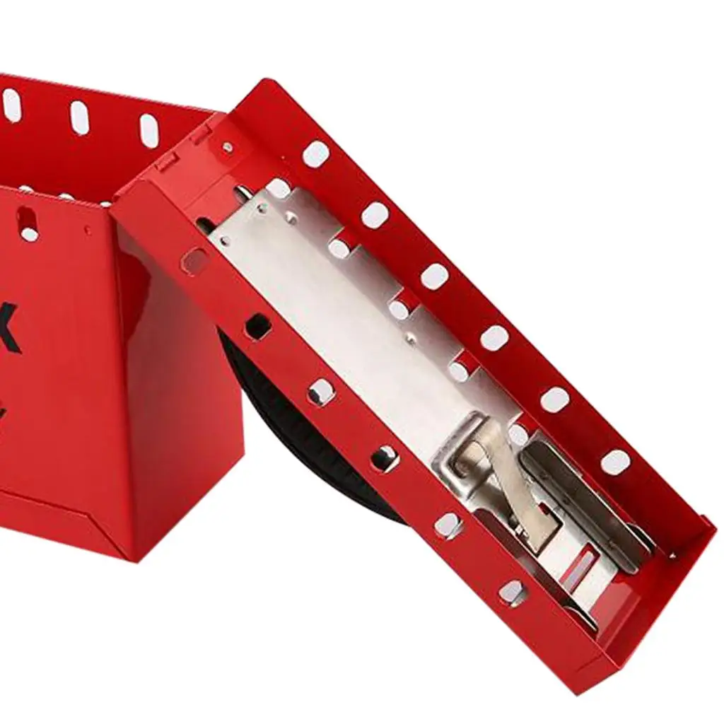 Хранение устройств LOTO Box Lockout Tagout Lock до 12 навесных замков.