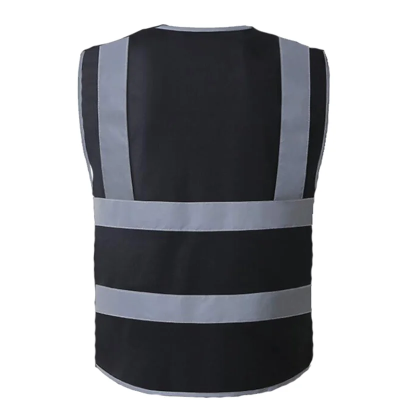 Жилет безопасности Светоотражающий жилет повышенной видимости с карманами на