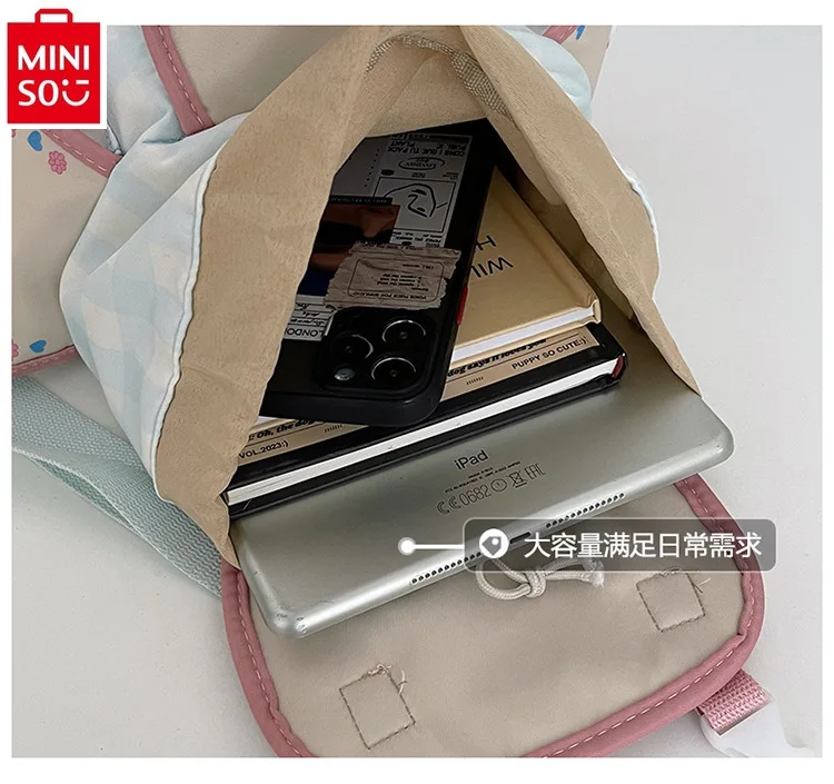 MINISO Sanrio Hello Kitty Jade Guigou вместительный милый и свежий высококачественный нейлоновый