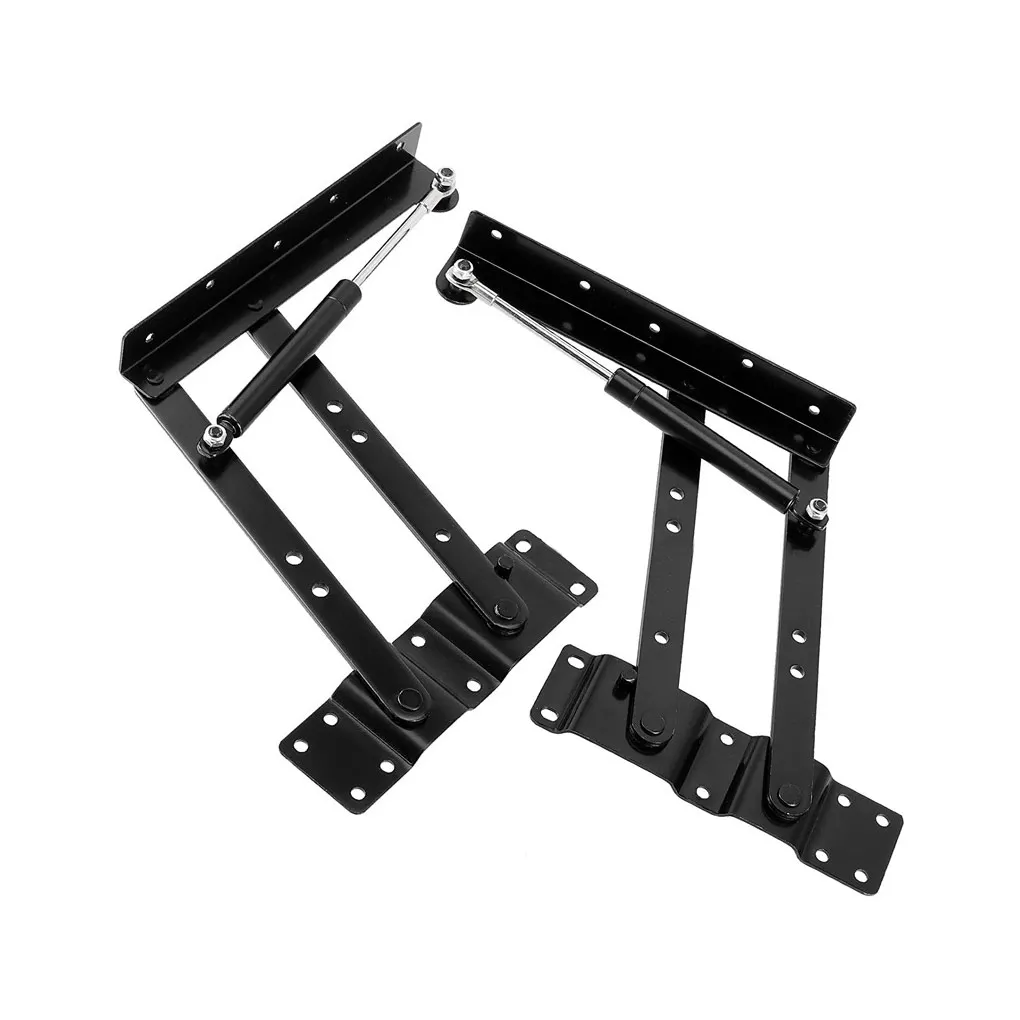 

1 Pair Bedroom Hotel Tea Table Lifting Racks Replacement Computer Desk Foldable Lifter Bracket Hardware Accessories