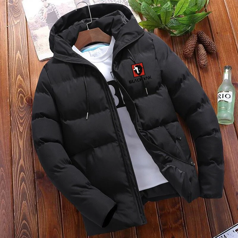 2022 New Winter Jackets Men's BLACKYAK Fashion Men's Parker Jackets Men's Zip-Up Jackets Men's Branded Winter Jackets Coat M-4XL