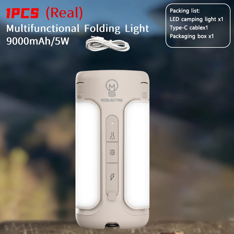 

Портативный Кемпинговый Фонарь MOSLIGHTING С Беспроводной Bluetooth-колонкой