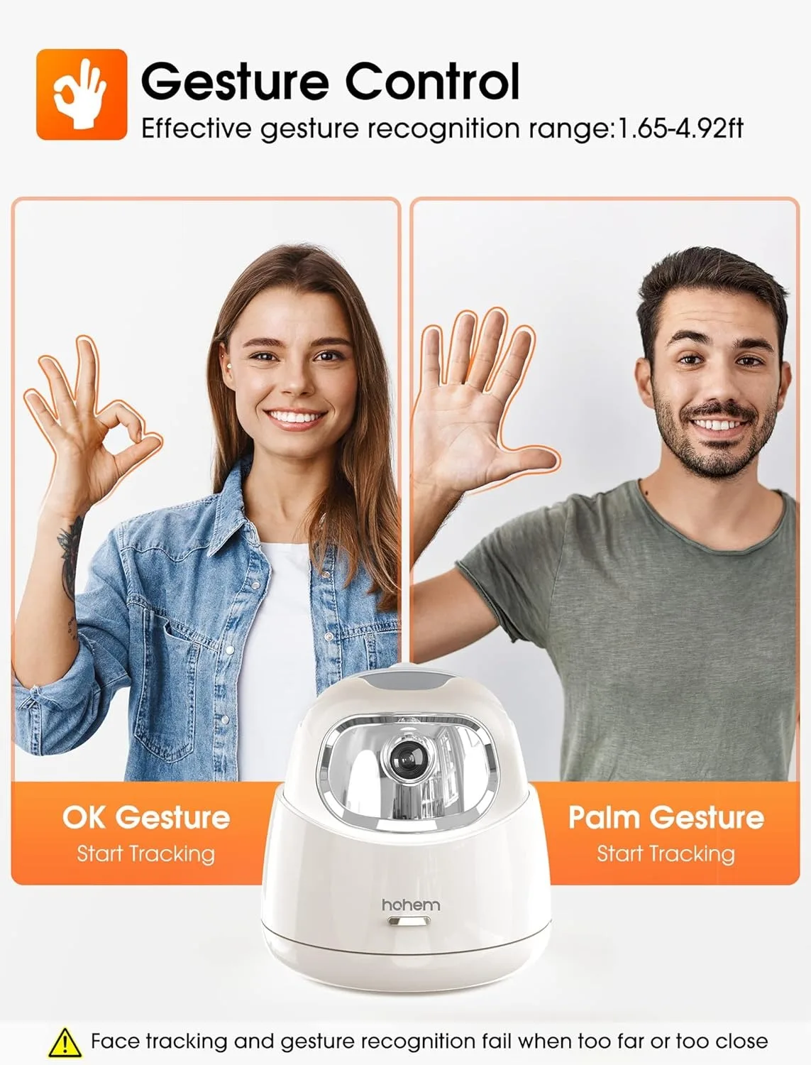 Фото Hohem Official-website iSteady GO Селфи-палка Стабилизатор мобильного телефона 2-осевой стабилизатор подвеса Ai для смартфона или iPad №4