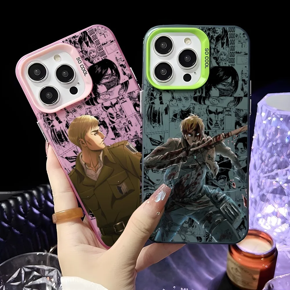 Чехол для телефона Anime ErwinS Smith Oppo Reno13 Reno12 Reno11 Reno10 Reno8 Reno7 Reno6 Reno5 Z F T Pro Plus 4G 5G Матовая