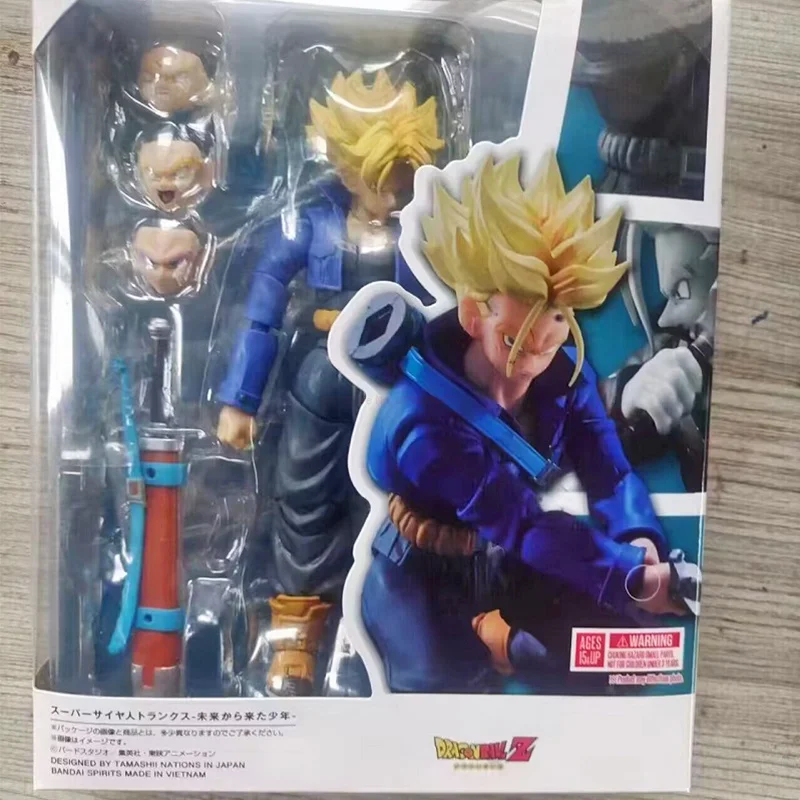

Shfiguarts Dragon Ball Figure Trunksshf Trunks Boy From Future Collection Model Dbz Toy Anime Action Figures Christmas Gift