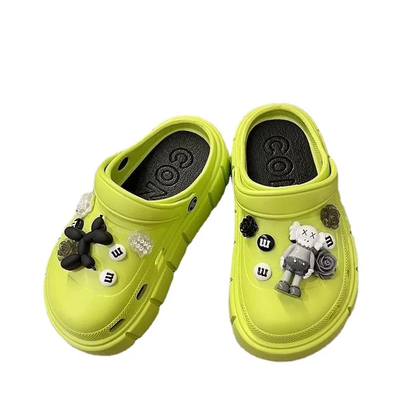 Slippers Women Clogs for Children Plus Fashion Cloud Slippers Cute Non-Slip Design EVA Beach Waterproof Sandals Women 2023 LX008