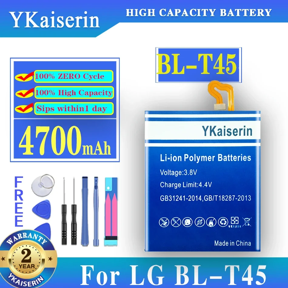 Аккумулятор для LG LGIP-570A KC550 G8S ThinQ LM-G810 Zero H650 Q70 Stylo 6 G9 Velvet 5G V60 G PAD X 8 3 K510 F2 0 K22