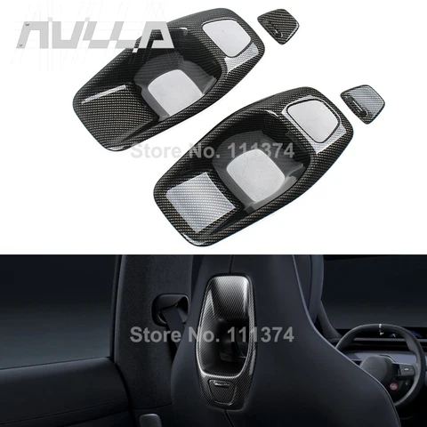 Для Xiaomi YU7 2025-2026 подголовник, спинка сиденья, декоративный защитный чехол из АБС-пластика, карбоновый корпус, аксессуары