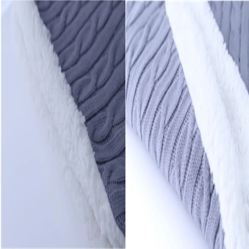 Newborn Baby Winter Stroller Wrap Blanket Footmuff Thick Warm Knit Crochet Swaddle Sleeping Bags Toddler Little Baby Sleep Sack