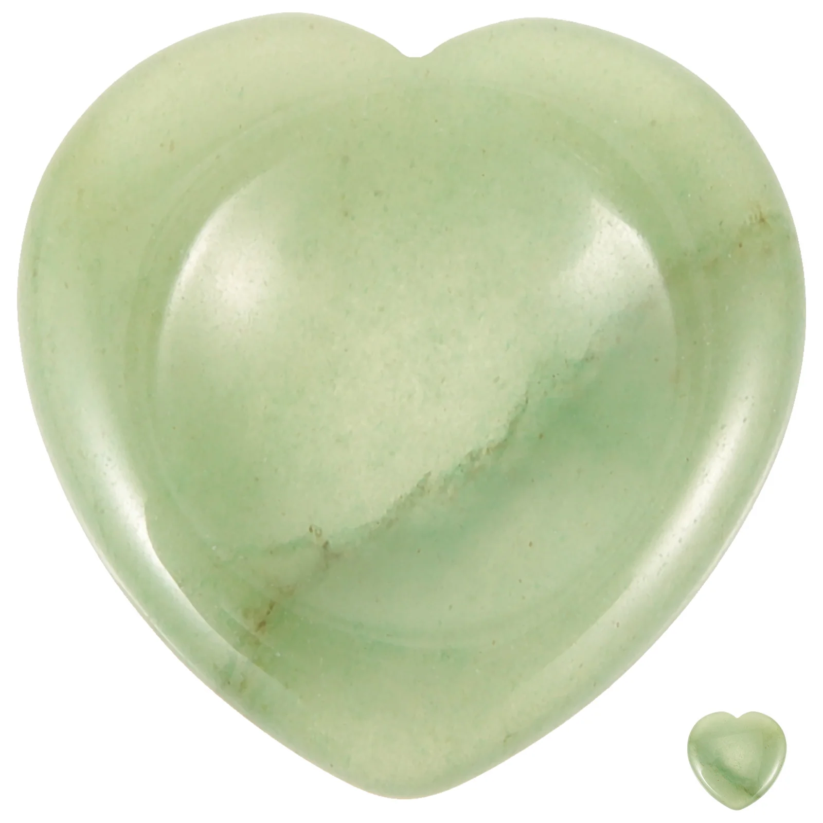 

Natural Crystal Guasha Facial Tool Heart Shaped Crystal Tool