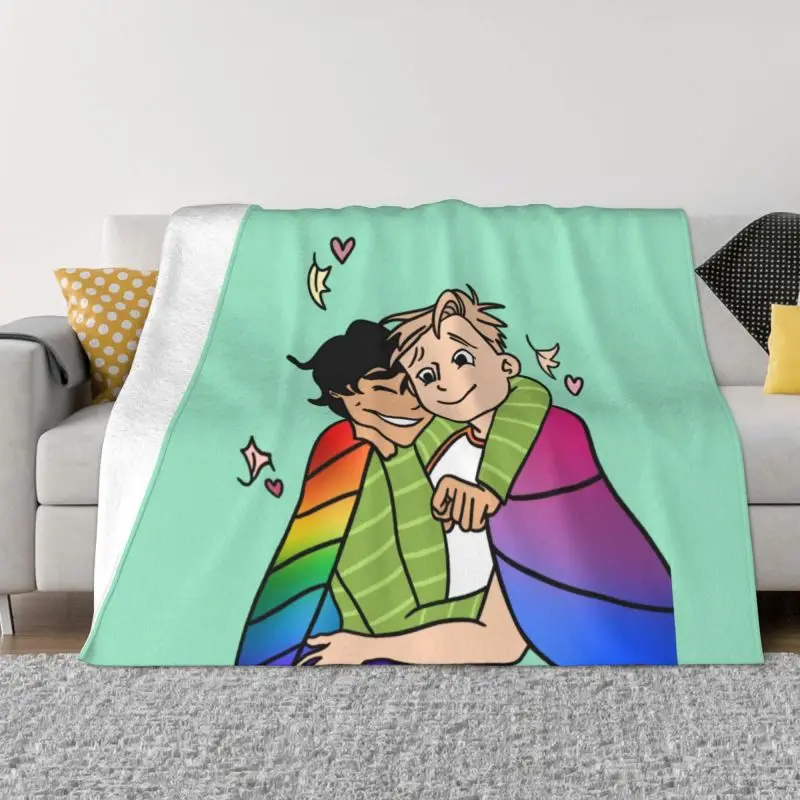 

Мягкое фланелевое одеяло для ЛГБТ-кровати, на флисе