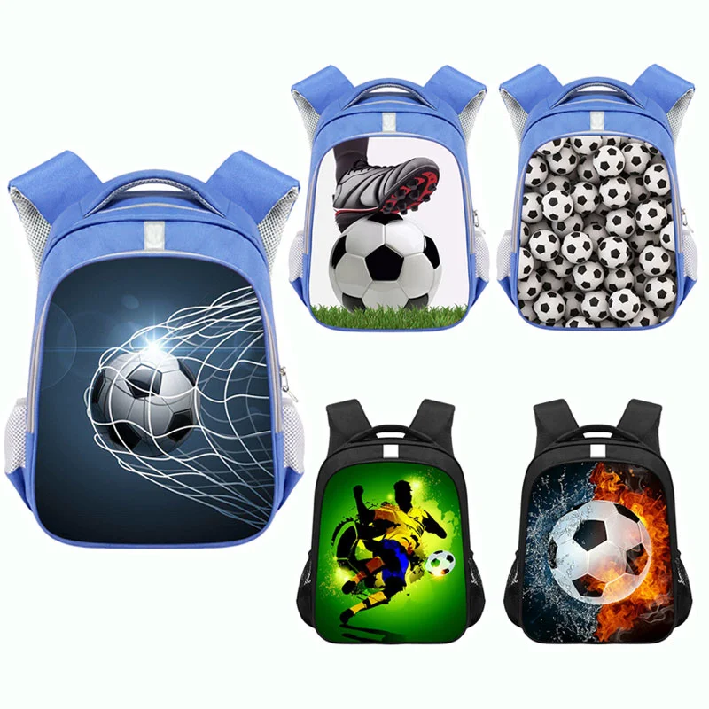 

Cool Footbally / Soccer Backpack for Kids Kindergarten Bag Children School Bags Boys School Backpacks Student Bookbag