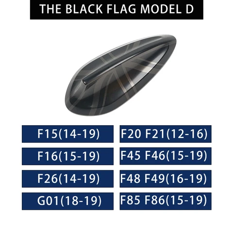 Глянцевый черный чехол из углеродного волокна для BMW F10 F22 F30 F34 F32 F36 E90 F80 F87 F45 F15 X1 X3 M2 M3 M4