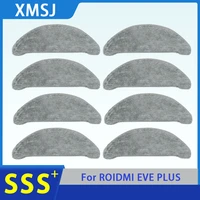 for roidmi eve plus mop cloth accessories xiaomi robot vacuum cleaner washable rag dust bag hepa filter replaceable spare parts