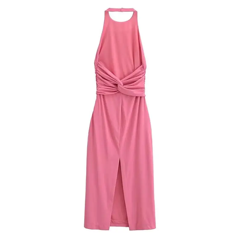 Женские летние платья 2024 новая мода облегающее платье-футляр без бретелек с