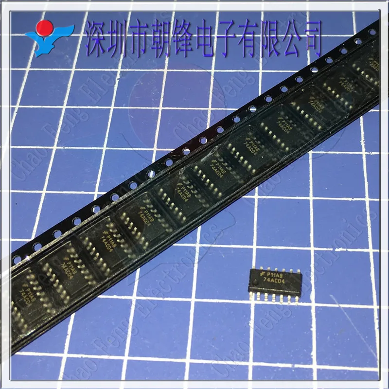 

Free shipping 74AC04SCX 74AC04SC 74AC04 SOP14 10PCS