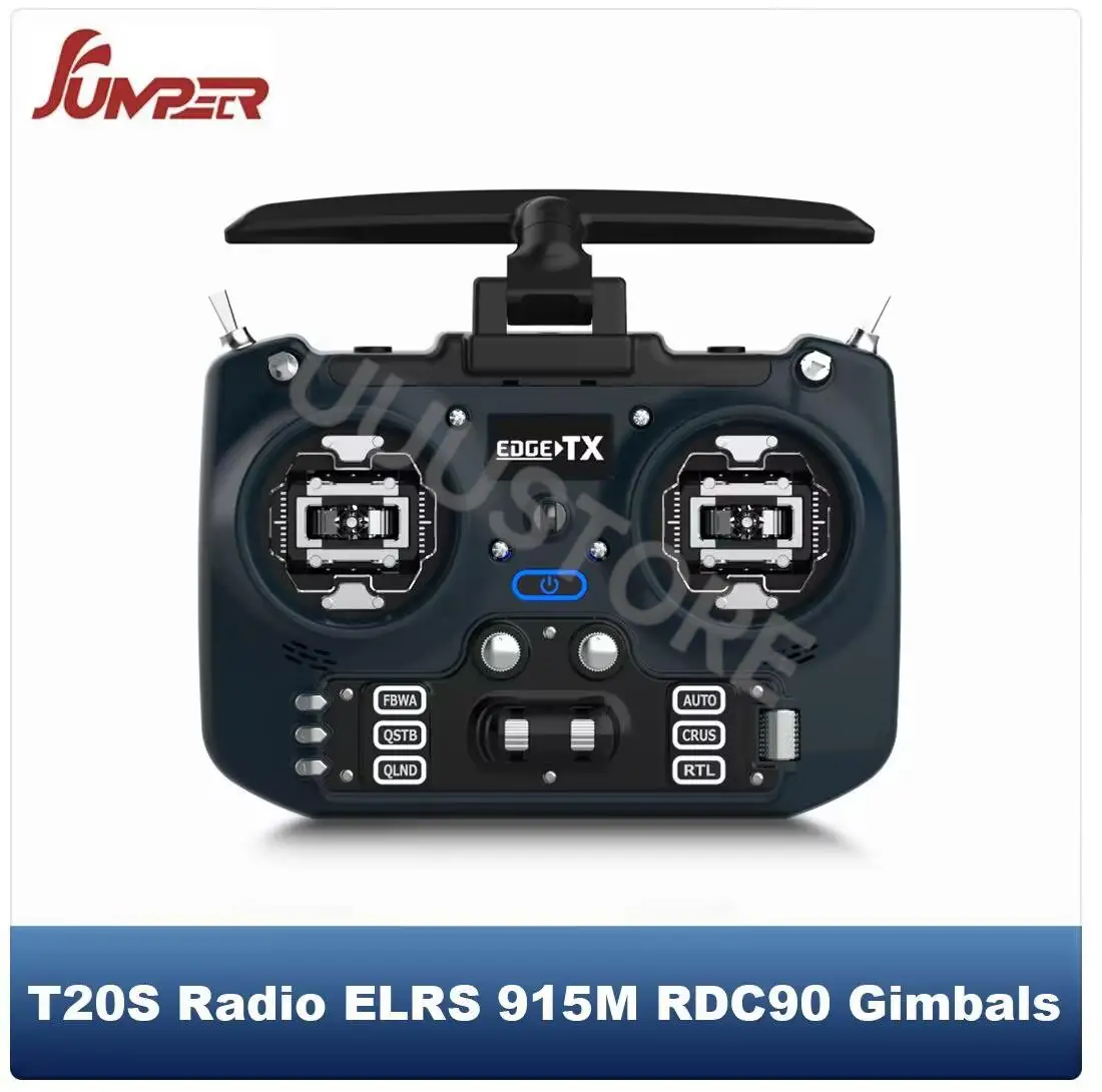 Jumper T20S ExpressLRS ELRS 2.4GHz/915MHz Hall/RDC90 Sensor Gimbal EdgeTX Radio Transmitter for FPV RC Racer Drone Airplane