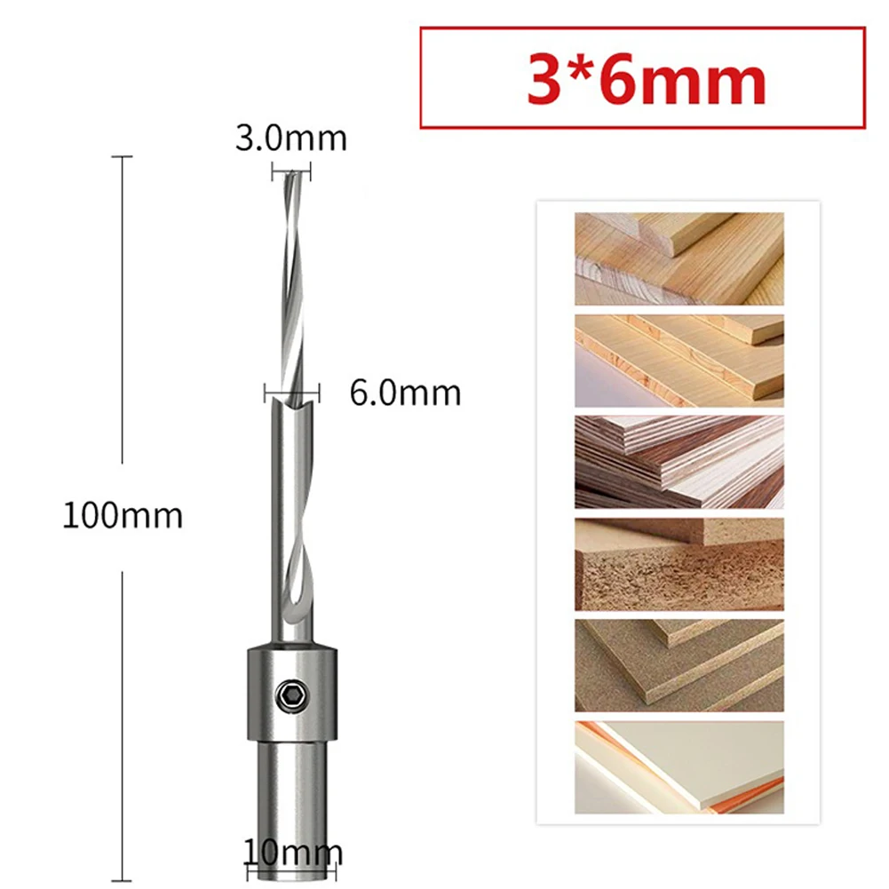 

1pc Countersink Drill Bits Salad Drill Step Drill With Double Hole Opener Woodworking Tool For Drilling Wood Plastic