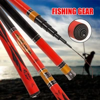 fishing rod with telescopic design portable durable lightweight long lasting comfortable to hand for outdoor