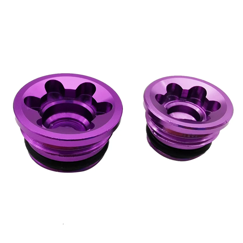 

Piston Cover Big Small Bore Cap for HOPE RX4-SH MIN for Shimano- Mineral Oil Brake,Purple