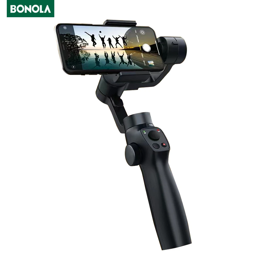 

Bonola 3 Axis Gimbal Handheld Stabilizer Cellphone Action Camera Holder Anti Shake Video Record Smartphone Gimbal For Xiaomi