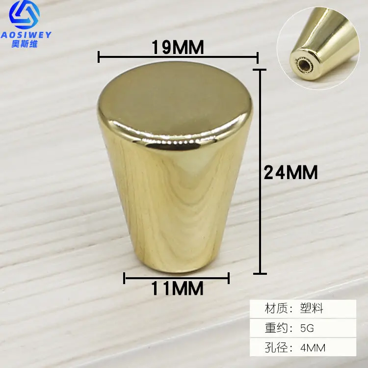 

Ручки для шкафов из цинкового сплава, черные