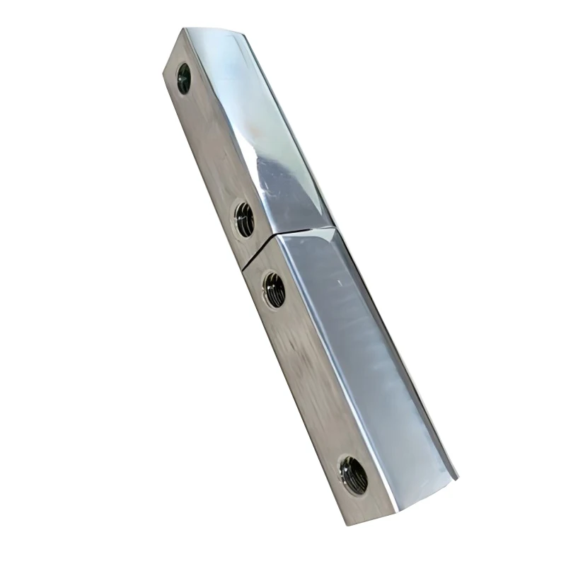 Яркий хромированный промышленный соединитель из цинкового сплава, 1 шт., петли для мебели и разделения, регулирующие петли, фурнитура