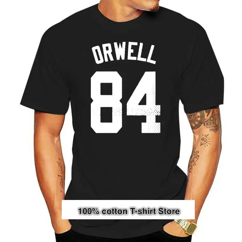 

Camiseta de George Orwell для мужчин и женщин, camisa унисекс, top, 1984