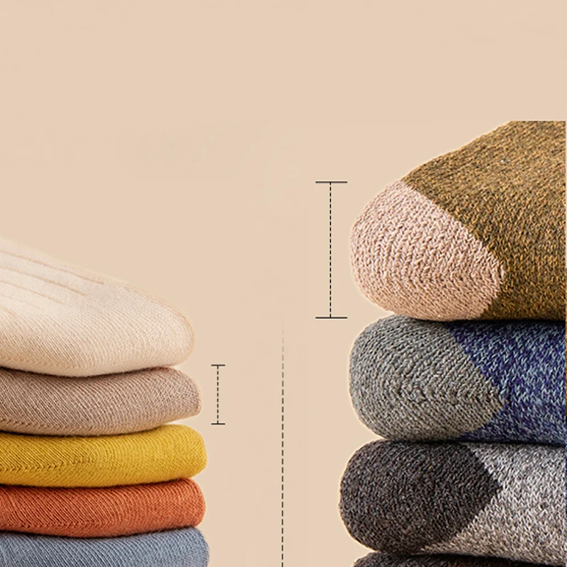 Мужские зимние Утепленные шерстяные носки 20 шт. = 10 пар высококачественное